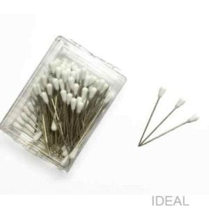 Čalunnícke špendlíky biela