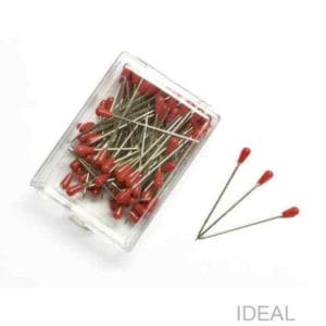 Čalunnícke špendlíky červená