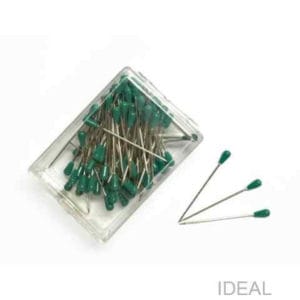 Čalunnícke špendlíky zelená