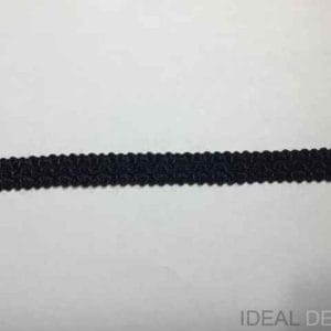 Lemovka ozdobná čierna