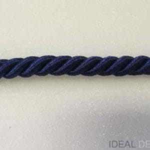 Ozdobná šnúra modrá 8 mm