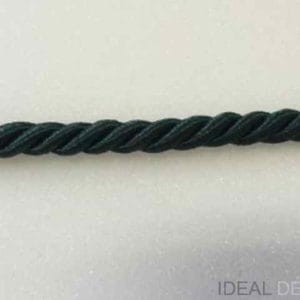Ozdobná šnúra zelená 8 mm