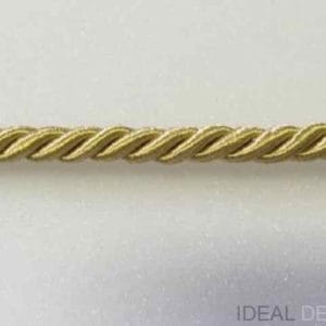 Ozdobná šnúra zlatá 8 mm