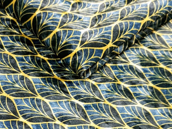 CRUSH VELVET Listy 02 ARTDECO