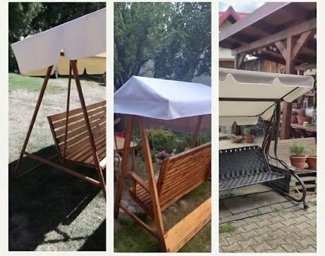 Šijeme striešky na hojdačky